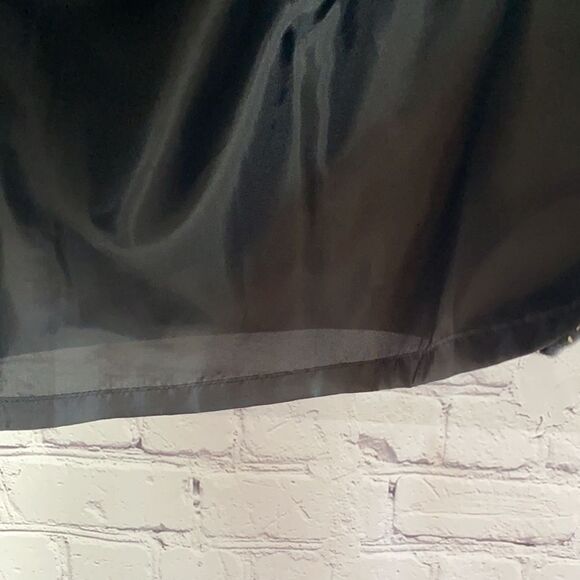 Talbots Swiss Dot Knee Length Pleated Bow Skirt 2P - Picture 6 of 10